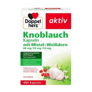Knoblauch Doppelherz 480 viên - Hỗ trợ tim mạch, huyết áp Knoblauch Doppelherz 480 viên - Hỗ trợ tim mạch, huyết áp