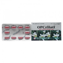 Thực phẩm bảo vệ sức khỏe OPC Opcrilati, Hộp 50 viên