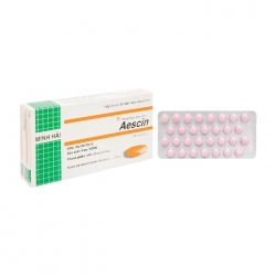 Thuốc giãn tĩnh mạch Aescin - Escin 20mg, Hộp 90 viên Thuốc giãn tĩnh mạch Aescin - Escin 20mg, Hộp 90 viên