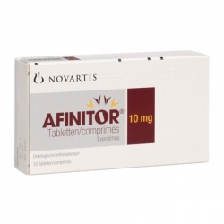 Thuốc Afinitor 10mg, Hộp 30 viên