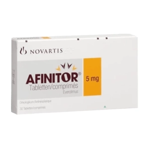 Afinitor 5mg Novartis 3 vỉ x 10 viên (Everolimus)