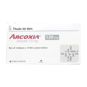 Arcoxia 120mg Organon 3 vỉ x 10 viên Arcoxia 120mg Organon 3 vỉ x 10 viên