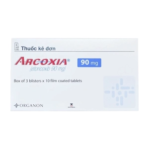 Arcoxia 90mg Organon 3 vỉ x 10 viên