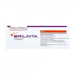 Brilique 90mg AstraZeneca 6 vỉ x 10 viên Brilique 90mg AstraZeneca 6 vỉ x 10 viên