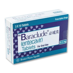 Baraclude 0,5mg Bristol Myers, Hộp 30 viên
