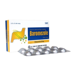 Thuốc Baromezole, Omeprazole 20mg Shinpoong, Hộp 30 viên