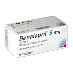 Thuốc Benalapril 5mg, Enalapril 5mg, Hộp 30 viên