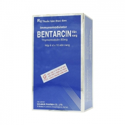 Thuốc Bentarcin Thymomodulin 80mg, Hộp 60 viên Thuốc Bentarcin Thymomodulin 80mg, Hộp 60 viên