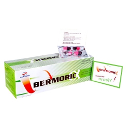 Thuốc Bermoric điều trị tiêu chảy cấp, viêm ruột, Hộp 100 viên