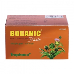 Boganic Forte Traphaco 5 vỉ x 10 viên - Thuốc bổ gan 