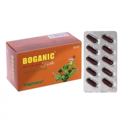 Boganic Forte Traphaco 5 vỉ x 10 viên - Thuốc bổ gan 