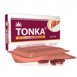 Thuốc bổ gan Nhất Nhất Tonka, Hộp 20 viên