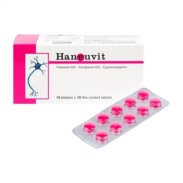 Haneuvit Hasan 10 vỉ x 10 viên Haneuvit Hasan 10 vỉ x 10 viên