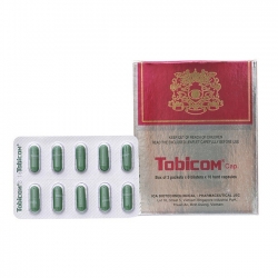 Thuốc bổ mắt Tobicom giảm mỏi mắt đau nhức mắt, Hộp 180 viên