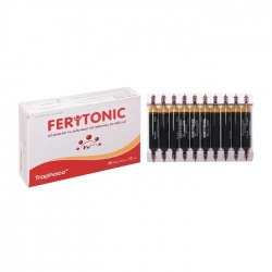 Thuốc bổ máu Traphaco Feritonic, Hộp 20 ống Thuốc bổ máu Traphaco Feritonic, Hộp 20 ống