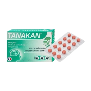 Tanakan 40mg Ipsen 2 vỉ x 15 viên (Ginkgo biloba)