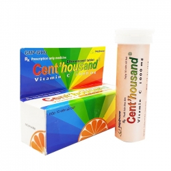 Thuốc bổ sung Vitamin Cent Housand, Tuýp 10 viên Thuốc bổ sung Vitamin Cent Housand, Tuýp 10 viên