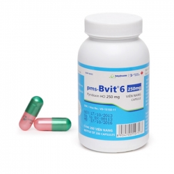 Thuốc bổ sung Vitamin Imexpharm Bvit 6 250mg, Chai 200 viên Thuốc bổ sung Vitamin Imexpharm Bvit 6 250mg, Chai 200 viên