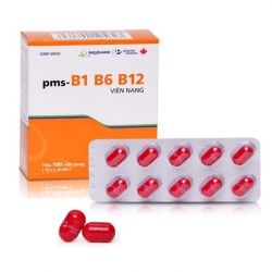 Thuốc bổ sung Vitamin nhóm B Imexpharm B1 B6 B12, Hộp 100 viên Thuốc bổ sung Vitamin nhóm B Imexpharm B1 B6 B12, Hộp 100 viên