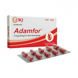 Thuốc bổ thận, tráng dương Adamfor Xuân Quang, Hộp 20 viên Thuốc bổ thận, tráng dương Adamfor Xuân Quang, Hộp 20 viên