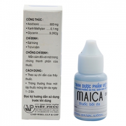 Thuốc bôi da Maica, Chai 8ml Thuốc bôi da Maica, Chai 8ml