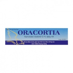Oracortia 0.1g Thai Nakorn Patana 5g - Điều trị viêm nhiễm khoang miệng Oracortia 0.1g Thai Nakorn Patana 5g - Điều trị viêm nhiễm khoang miệng