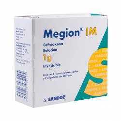 Thuốc bột pha tiêm MEGION 1G