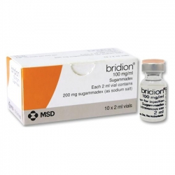 Thuốc BRIDION INJ.100MG/ML 2ML, Hộp 10 lọ