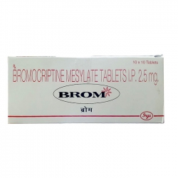 Thuốc Brom 2.5mg, Hộp 100 viên