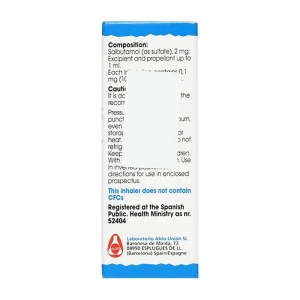 Buto-Asma Actavis 200 liều (Salbutamol sulfate) Buto-Asma Actavis 200 liều (Salbutamol sulfate)