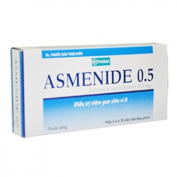Thuốc BV Pharma Asmenide 0.5 30 viên Thuốc BV Pharma Asmenide 0.5 30 viên