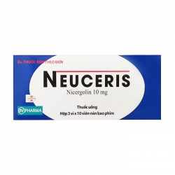 Thuốc BV Pharma Neuceris 10mg 30 viên Thuốc BV Pharma Neuceris 10mg 30 viên