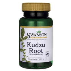 Viên hỗ trợ cai rượu thảo dược Swanson Kodzu root, Chai 60 viên Viên hỗ trợ cai rượu thảo dược Swanson Kodzu root, Chai 60 viên
