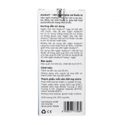 Cai thuốc lá Acetium, Hộp 30 viên