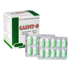 Thuốc Calvit D DHG, Hộp 100 viên