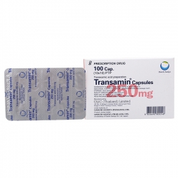 Thuốc Transamin 250mg, Hộp 100 viên