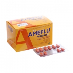 Thuốc cảm New Ameflu Day Time + C OPV - Hộp 10 vỉ x 10 viên