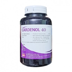 Thuốc Cardenol 40mg, Chai 1000 viên