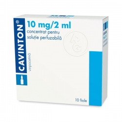 Thuốc Cavinton 10mg/2ml, Hộp 10 ống