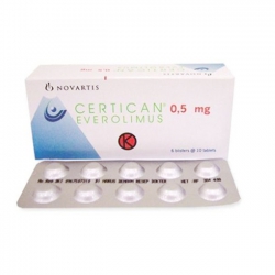 Thuốc Certican 0.5mg, Hộp 60 viên