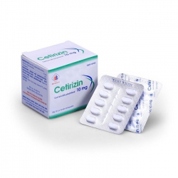 Thuốc chống dị ứng Certirizin 10mg Domesco