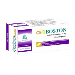 CetiBoston 10mg Boston Pharma 5 vỉ x 10 viên