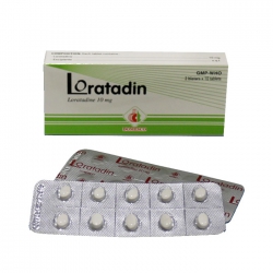Thuốc chống dị ứng Loratadin 10mg Domesco