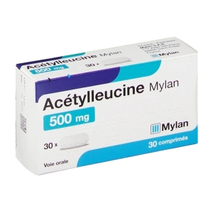 Acetylleucine 500mg Mylan 3 vỉ x 10 viên Acetylleucine 500mg Mylan 3 vỉ x 10 viên
