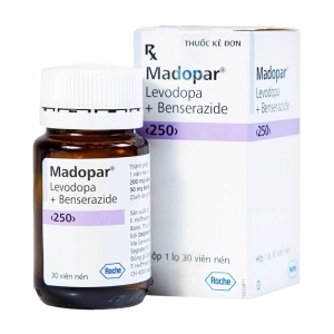 Madopar 200mg/50mg Roche 30 viên