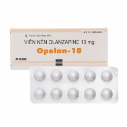 Opelan-10 Hộp 10 vỉ x 10 viên - Hỗ trợ điều trị rối loạn tâm thần Opelan-10 Hộp 10 vỉ x 10 viên - Hỗ trợ điều trị rối loạn tâm thần