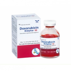 Thuốc ung thư doxorubicin 50mg 25ml