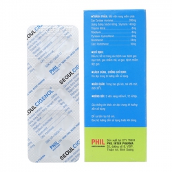 Thuốc Cigenol, Hộp 60 viên