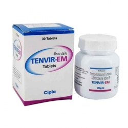 Tenvir EM 200mg/300mg Cipla, Chai 30 viên