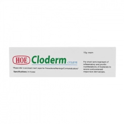 Cloderm Cream Hoe 15g - Điều trị viêm da, ngứa Cloderm Cream Hoe 15g - Điều trị viêm da, ngứa